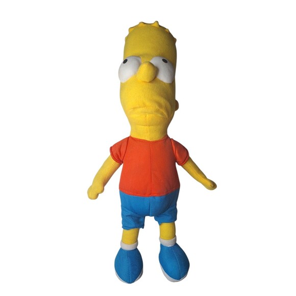 ​Vintage The Simpsons Bart Plush & Homer Hacky Sack Collectible Lot - Picture 2 of 14